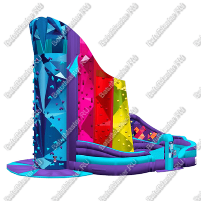 Коммерческий надувной батут-скалодром "Подъем"