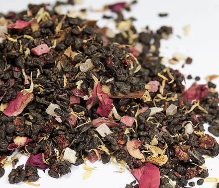 TEA-AR115 Зеленый ароматизированный чай «Король Джунглей», ганпаудер (50 гр)