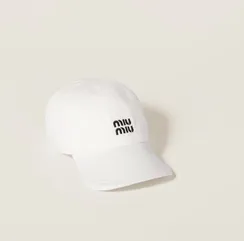 Бейсболка MIU MIU джинсовая