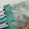 Кружево эластичное ментол светлый/голубое 22 см, Китай