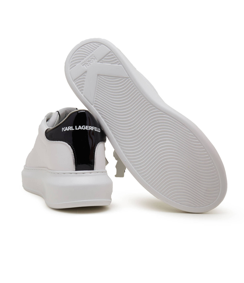 Кожаные кроссовки kapri Karl Lagerfeld - белый(KL62576N)