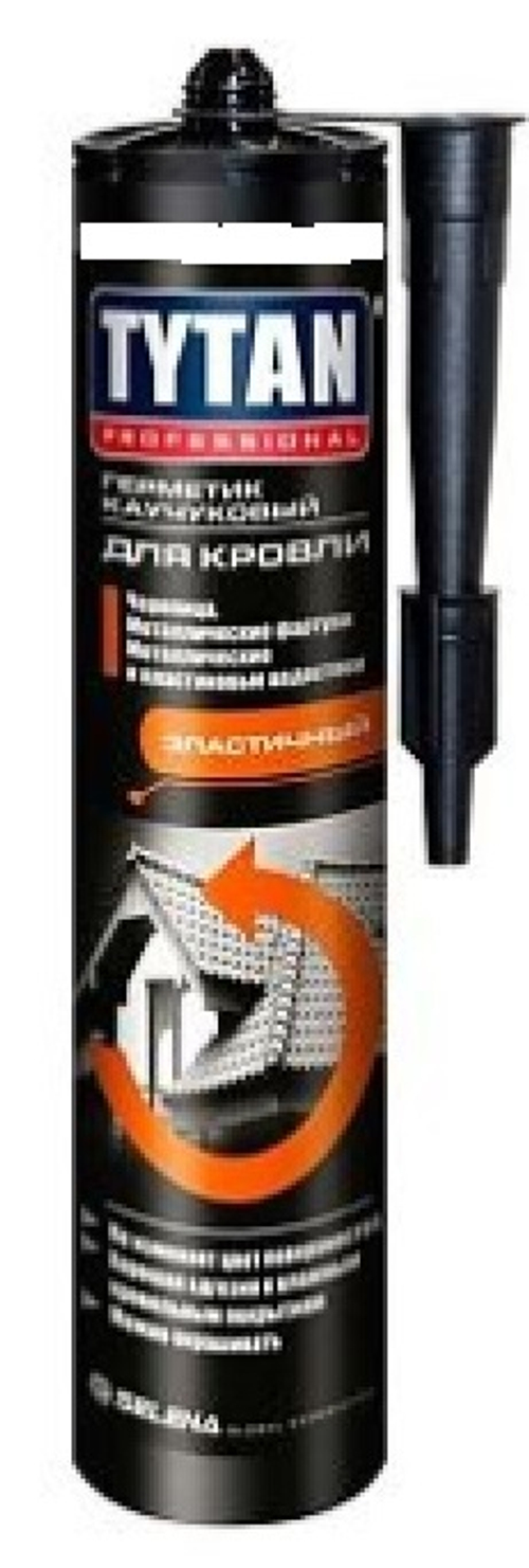 Герметик каучуковый Титан прозрачный 310 мл