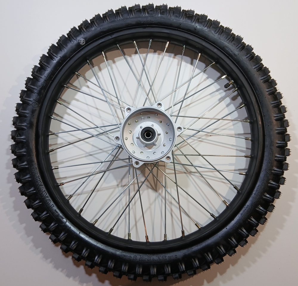 Колесо переднее в сборе 90/100-21 ось Ф12мм Мотоцикл Motoland XR250 ENDURO