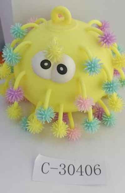 Мякиш волосатик 15 см, 4 цвета, с-30406