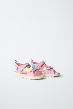ZARA САНДАЛИИ, РОЗОВЫЙ