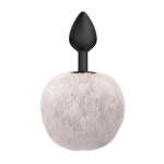 Анальная пробка с хвостом Lola Games Emotions Fluffy White 4017-01lola
