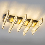 Citilux PALANT CL325252 LED Люстра хрустальная Чёрный+Бронза