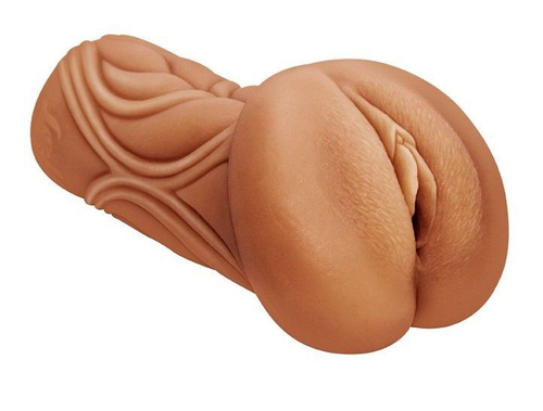 Мастурбатор-вагина Lola Games Dumpling, кофейный TPE