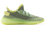 Adidas originals Yeezy Boost 350 V2 black and green "Yeezreel" thick-soled trend shock absorption, non-slip, wear-resistant low-cut sports casual shoes for men and women with the same black and green