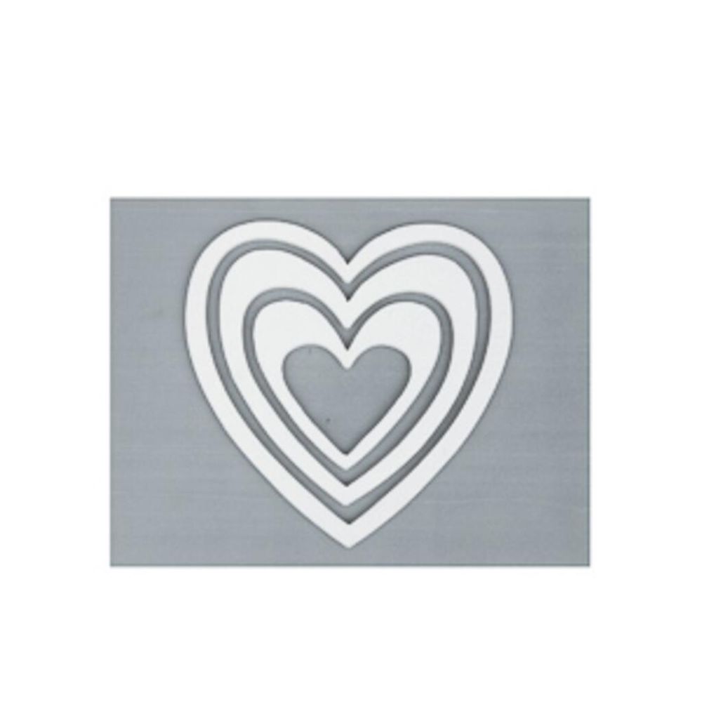 Рамка кондитерская "Сердце", 3 шт силикон P.L. Proff Cuisine