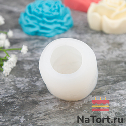 Силиконовый молд 3D «Роза-F»