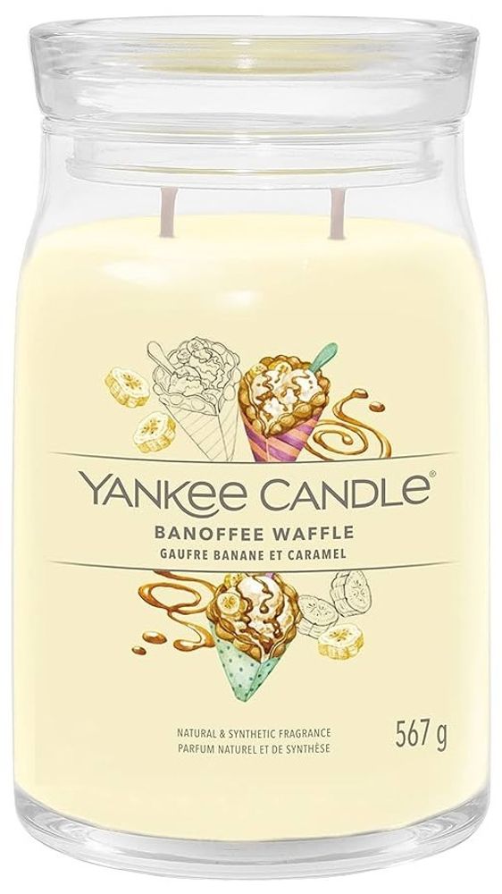 YANKEE CANDLE BANOFFEE WAFFLE 567 GR