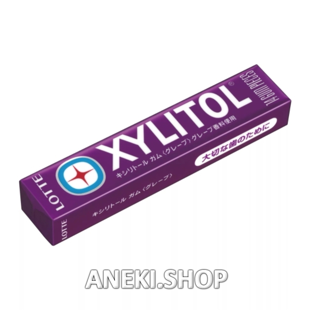 Резинка жевательная со вкусом винограда 21 г Xyliton Gum Lotte