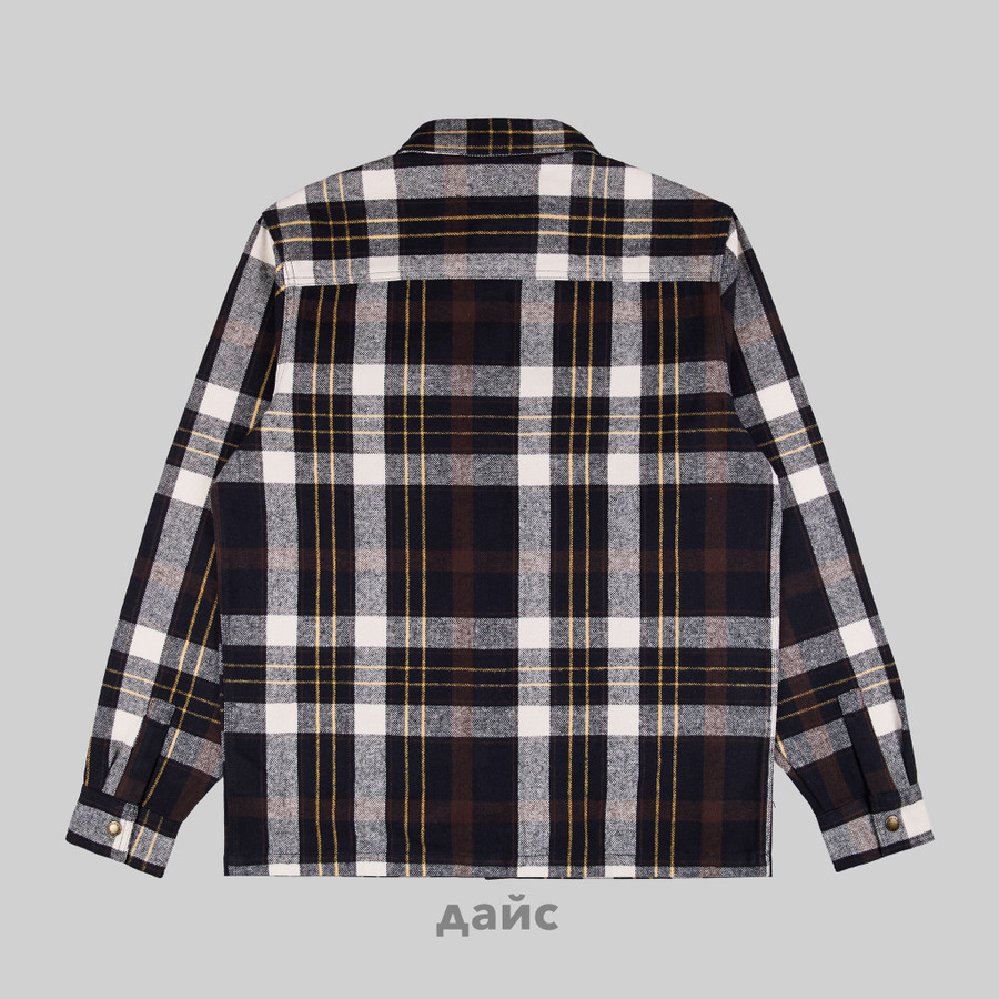 Рубашка мужская Dickies Nimmons Plaid Long Sleeve Shirt артикул:WLR19NCK - купить в магазине Дайс