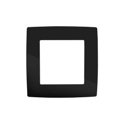 12-5001-06 ЭРА Рамка на 1 пост, Эра12, чёрный