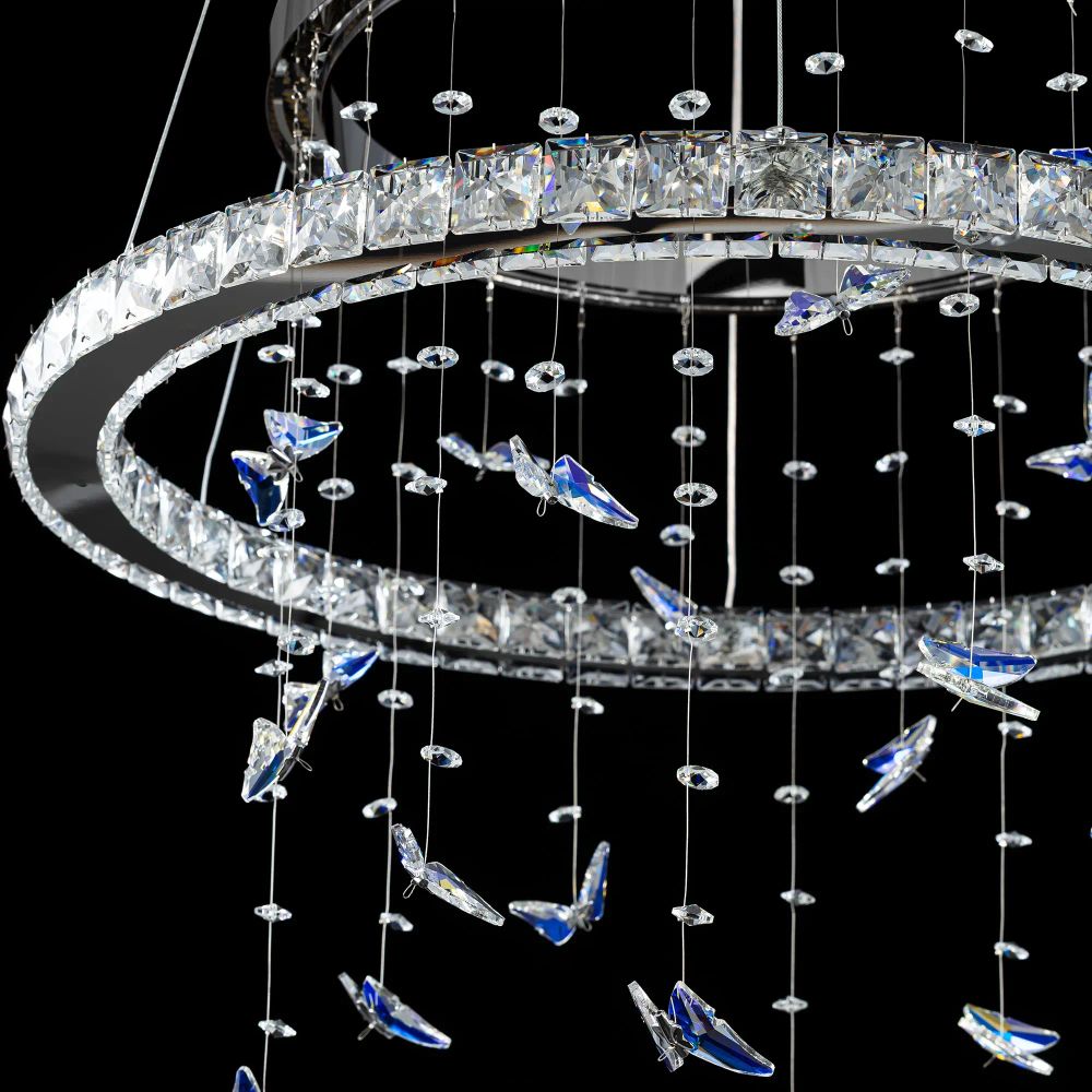 Citilux ETERA CL322060 LED Люстра хрустальная с пультом