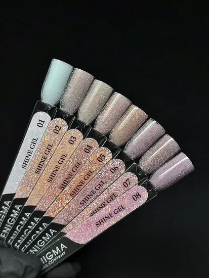 Гель для наращивания ENIGMANIC Shine gel 08 15g.