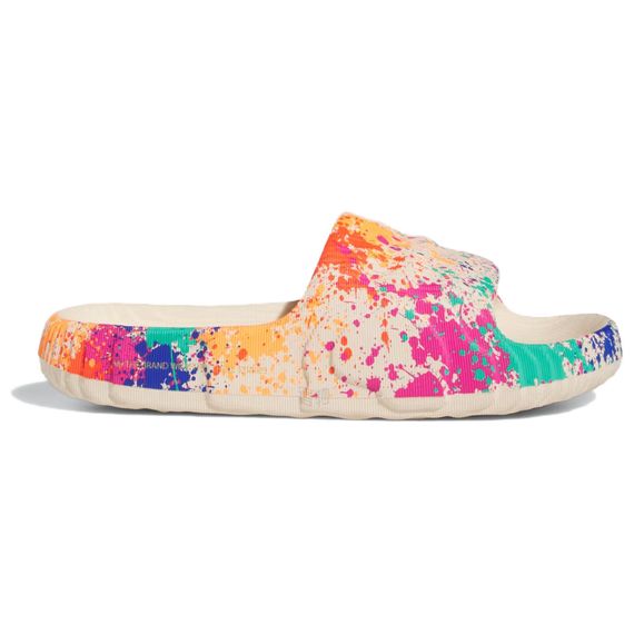 Adidas Originals Adilette 22 Slide 'Sand Strata Paint Splatter'