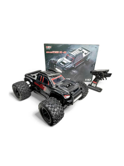 Радиоуправляемый монстр MJX Hyper Go 10208 V2 (черный) Brushless 4WD 2.4G LED 1/10, без ЗУ и акб