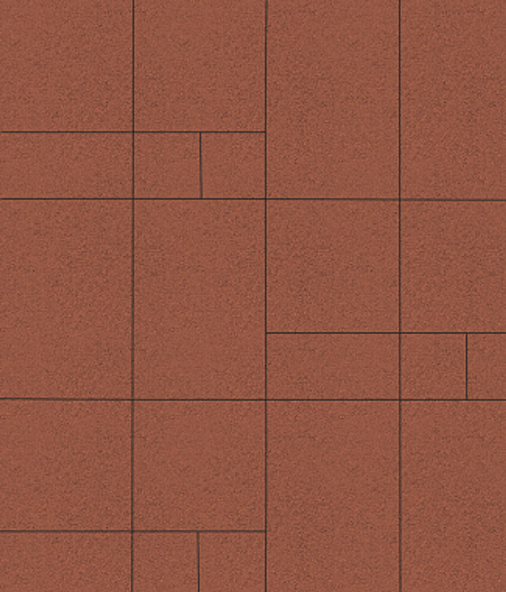 Тротуарная плитка ВЫБОР, форма Грандо, h=60мм