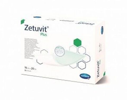 ZETUVIT plus - (стерильные): 15 x 20 см; 10 шт.