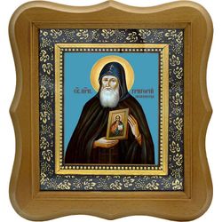 Григорий Печерский, преподобный иконописец. Икона на холсте.