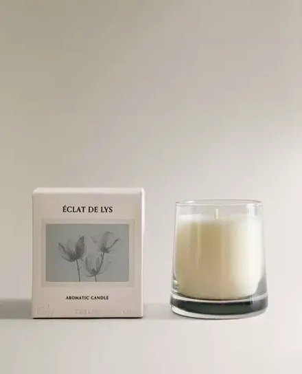 ZARA HOME АРОМАТИЧЕСКАЯ СВЕЧА ÉCLAT DE LYS (180 Г)
