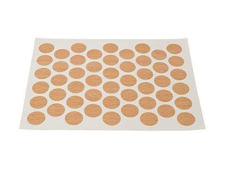 Заглушка самоклеящаяся бук 7011 d=14 мм (50 шт.)