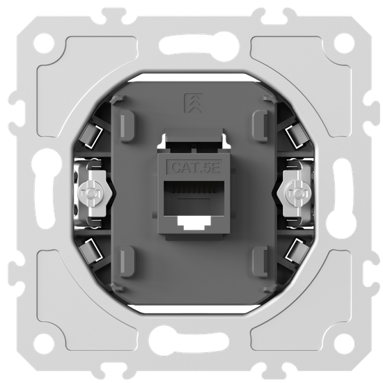 Механизм розетки RJ45 одиночная cat.5/ClassE-8,  серия DB