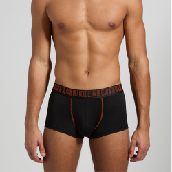 Мужские трусы хипсы (черный, темно-синий) набор 2 в 1 Bikkembergs OUTLINE BKK51UTR25BI/2