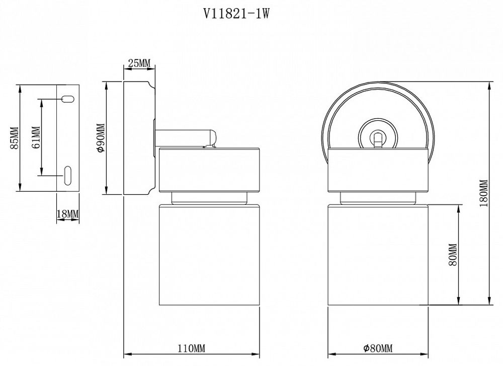 Спот Moderli Almero V11821-1W