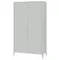 Шкаф Type 2-х створчатый 210х120 см (светло-серый)