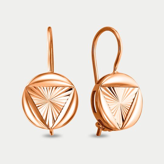 Серьги золотые