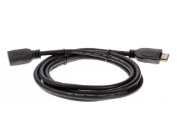 Удлинитель HDMI 2.0 (M/F) TELECOM 2 метра 4K 60Hz высокоскоростной (TCG200MF-2M)