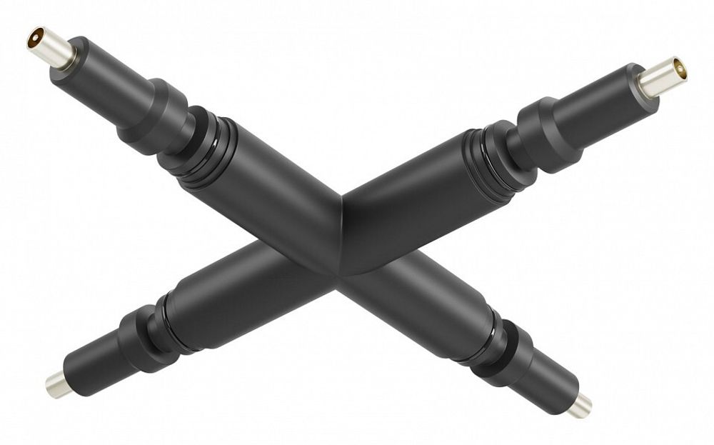 Соединитель X-образный для модульных светильников Maytoni Accessories for system Axity CA008TX-B