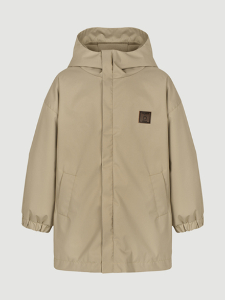 Парка демисезонная на флисе Mjölk Песочный