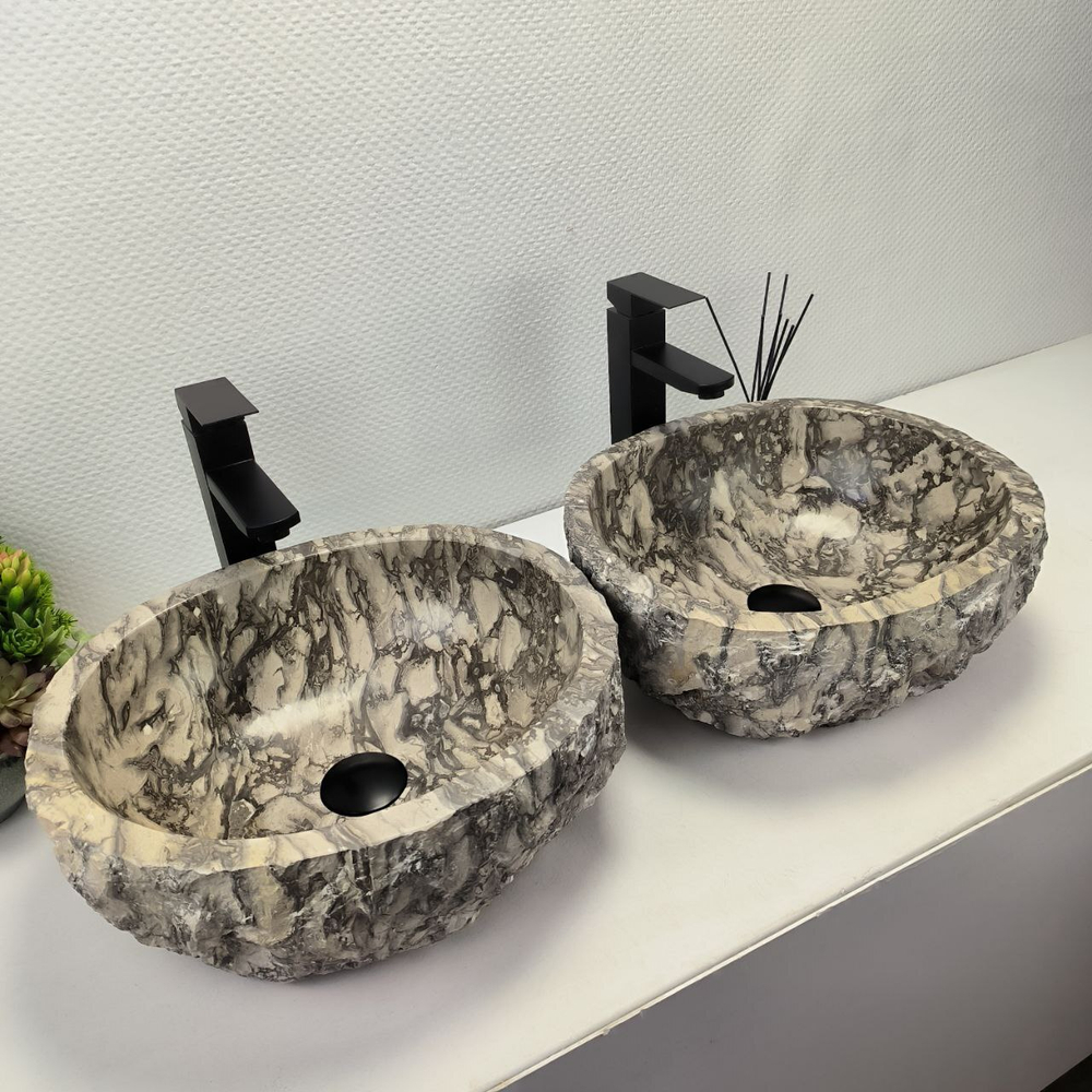 Раковина из мрамора ПАРА! Erozy Doreng EM-62677 41*38*15 116