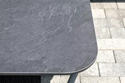 "Канны" лаунж-зона 5-местная плетеная из роупа (веревки), цвет темно-серый