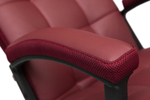 Trendy Кресло офисное (бордовый кожзам)