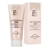 Пенка для умывания с Розовой глиной Grace Day Pink Clay Anti-Trouble Facial Foam 180мл