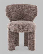 Стул Lainr бордовый меланж