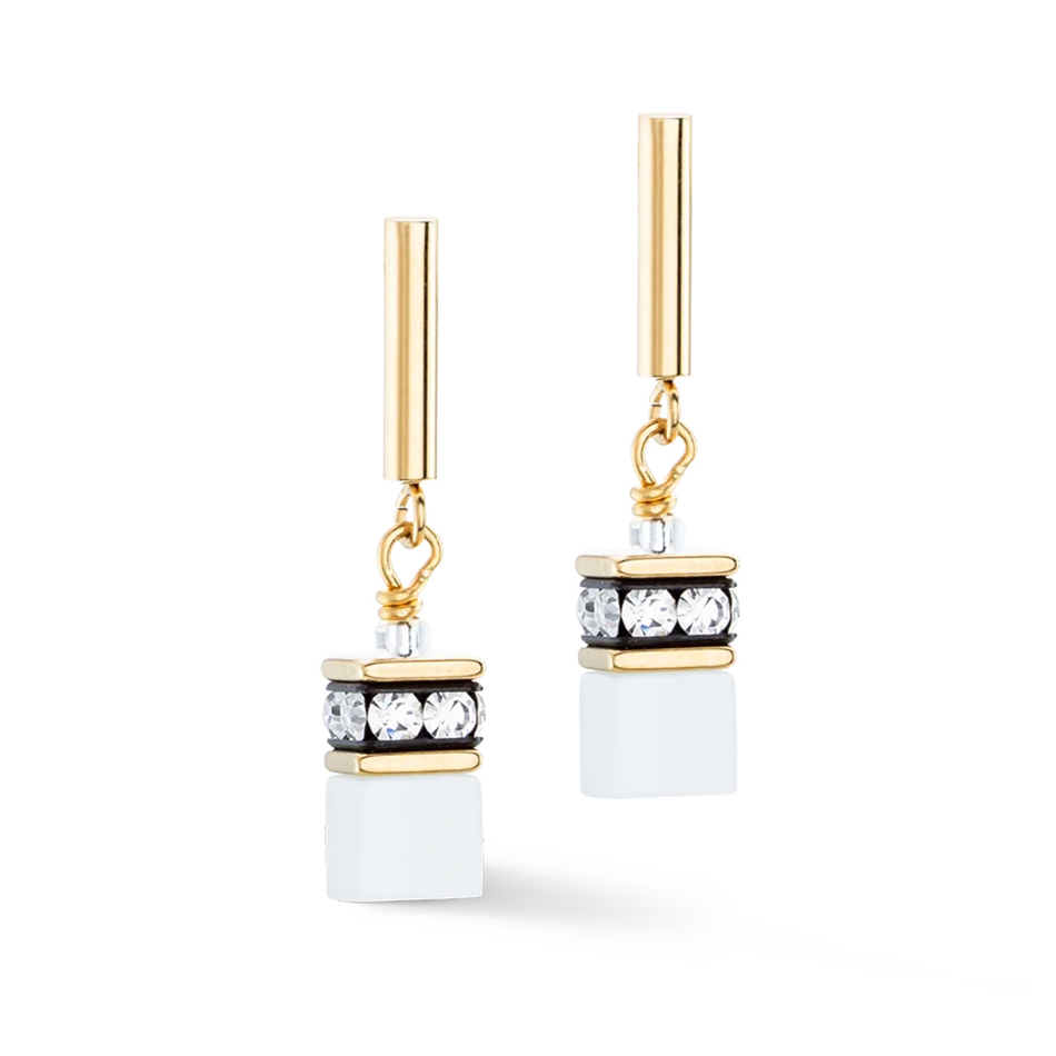 Серьги Coeur de Lion White-Gold 2810/21-1416