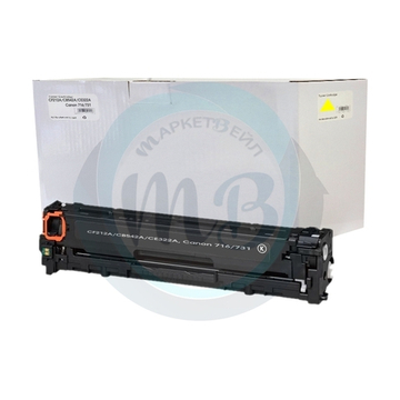 Картридж WBox, аналог HP CF212A/CB542A/CE322A, Canon 716/731 (1.8K) Желтый