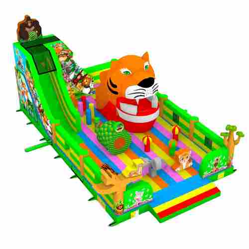 Коммерческий надувной батут «Прайд 2» с широким входом, 12*7*6 м