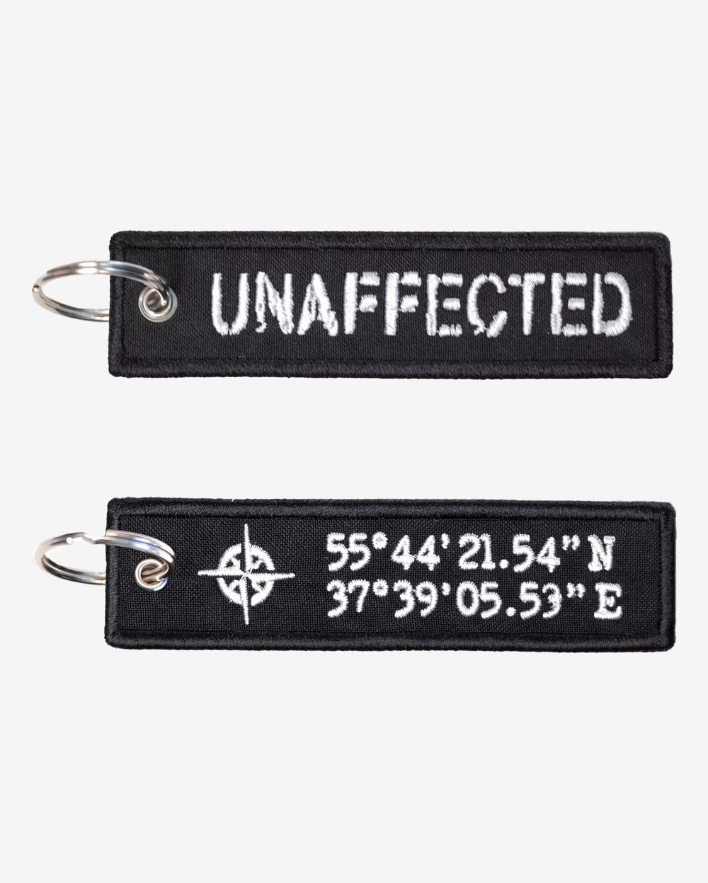 Брелок Unaffected Координаты