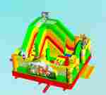 Коммерческий надувной батут «Добрые зверята» мульти, 5*5*3.5 м