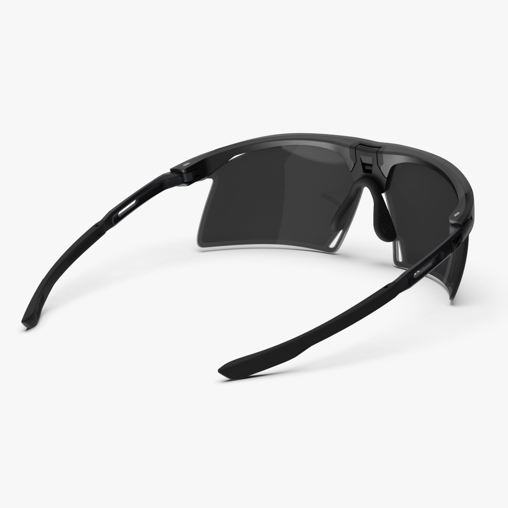 Спортивные очки Scicon Aerobeam Titanium Sunglasses Black Matt Multi Mirror Silver + Pink
