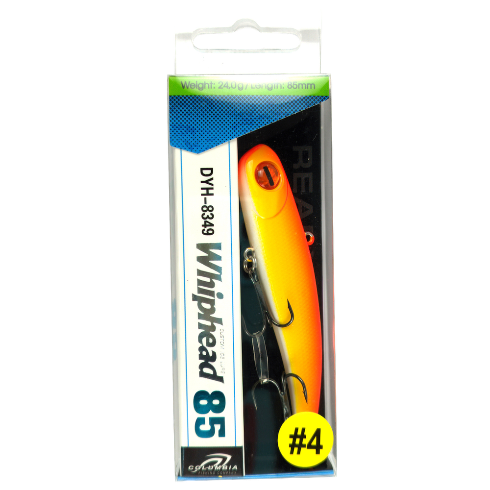 Раттлин Columbia DYH-8349 #04 Whiphead 85мм 24г Тонущий