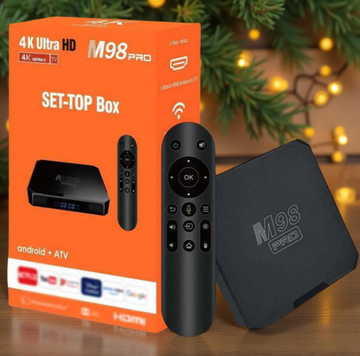 Смарт приставка Smart TV Set-Top Box Android+ATV 4K UltraHD