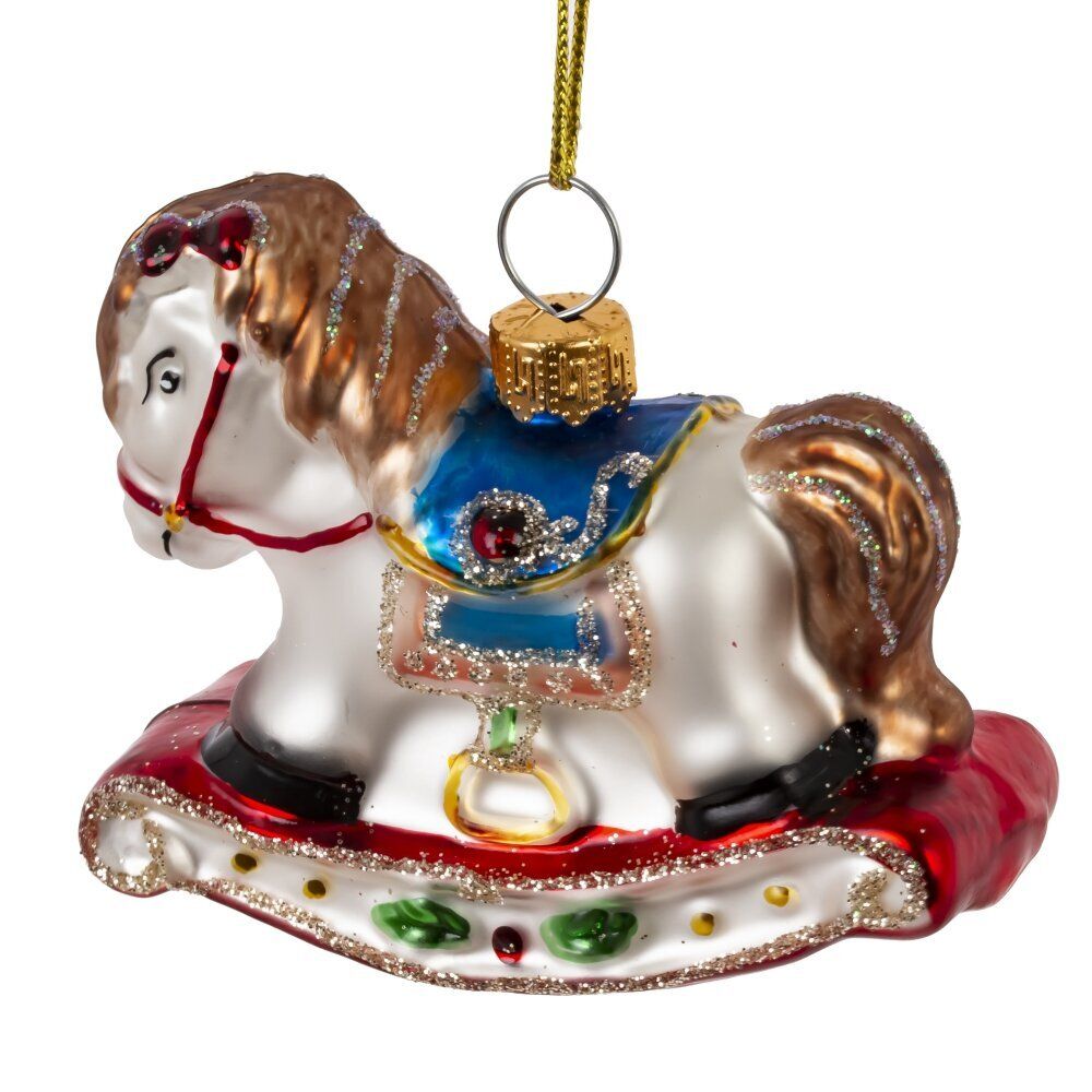 GAEM Украшение новогоднее "Лошадка", L7 W3 H6 см